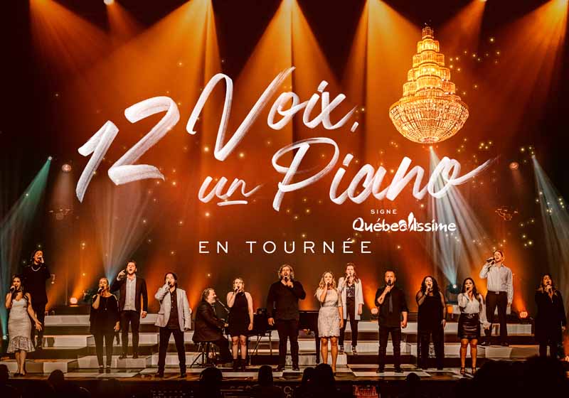 12 VOIX, UN PIANO