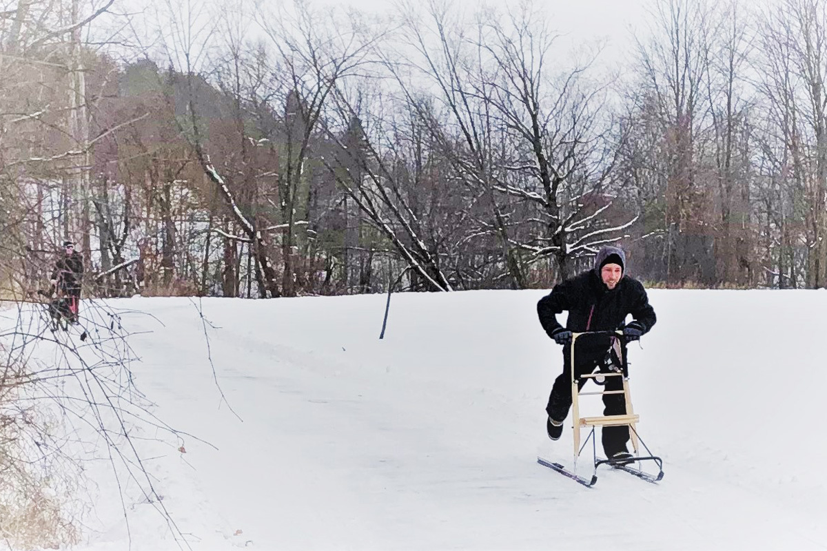 Trottinette des neiges
