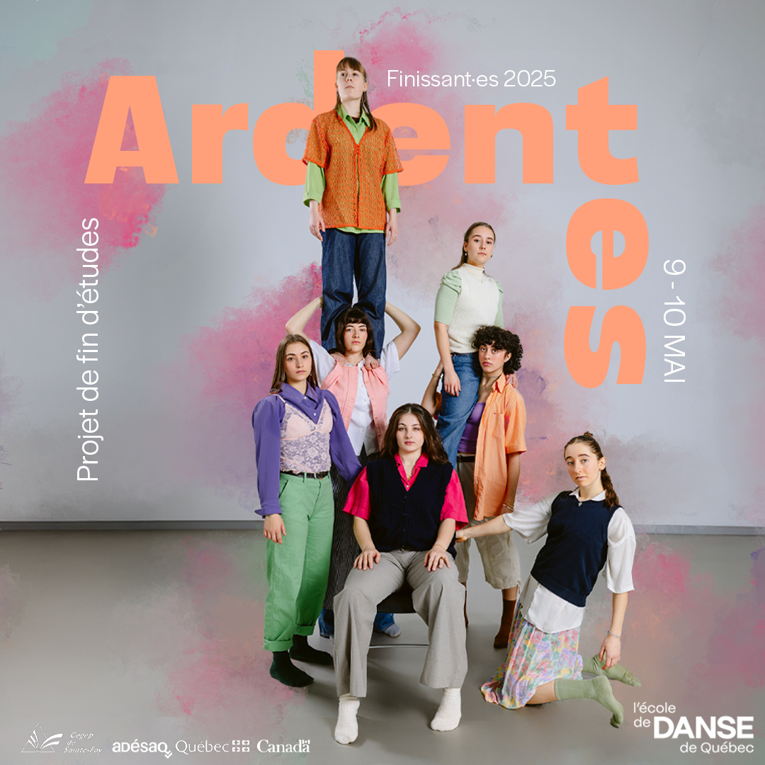 Ardentes, spectacle de danse contemporaine de la relève