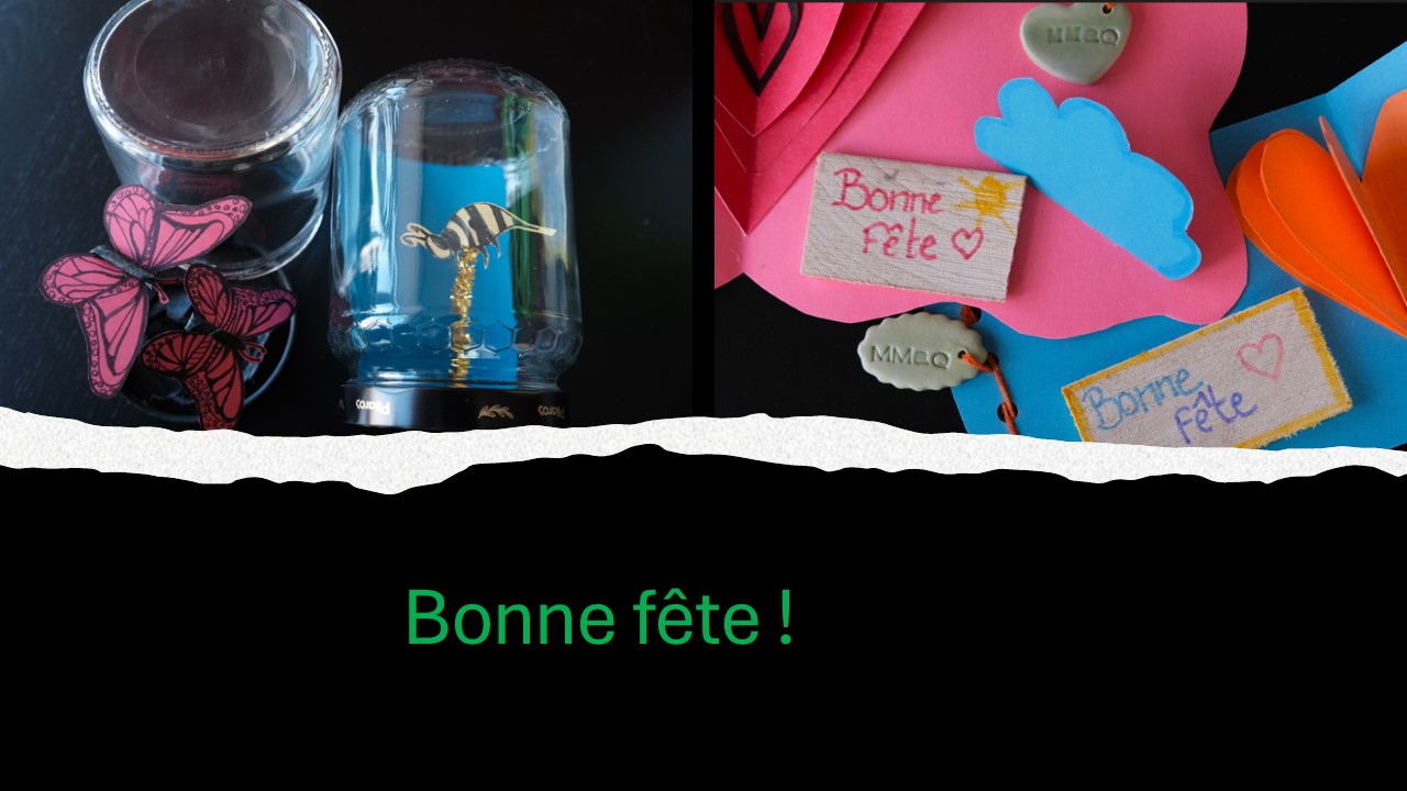 Atelier créatif: fabrication de cadeaux pour la fête des Mères et fête des Pères