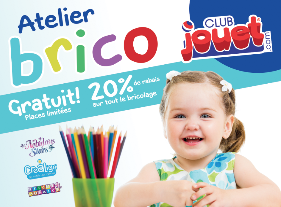 Atelier de bricolage gratuit