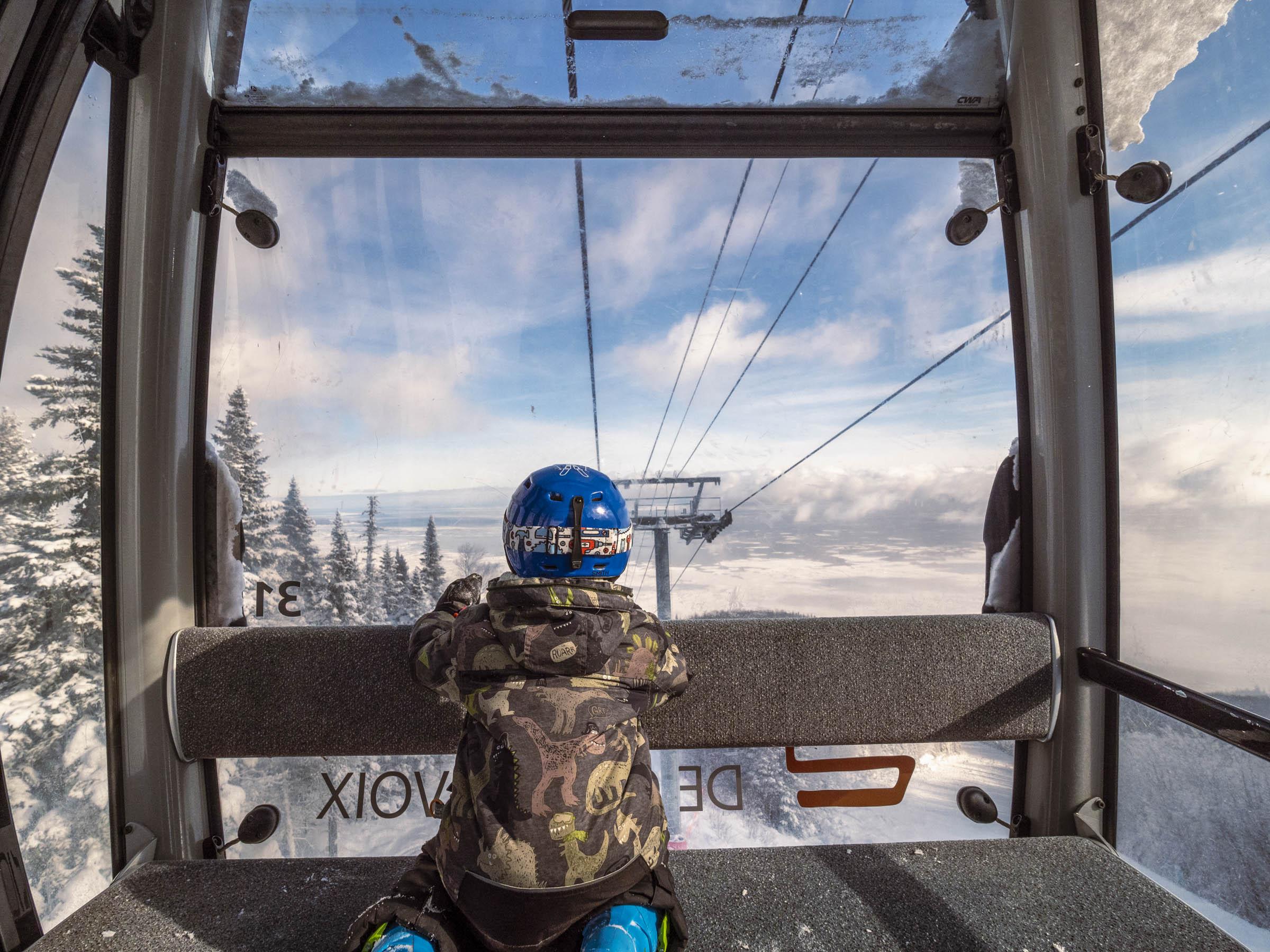 Balade en télécabine