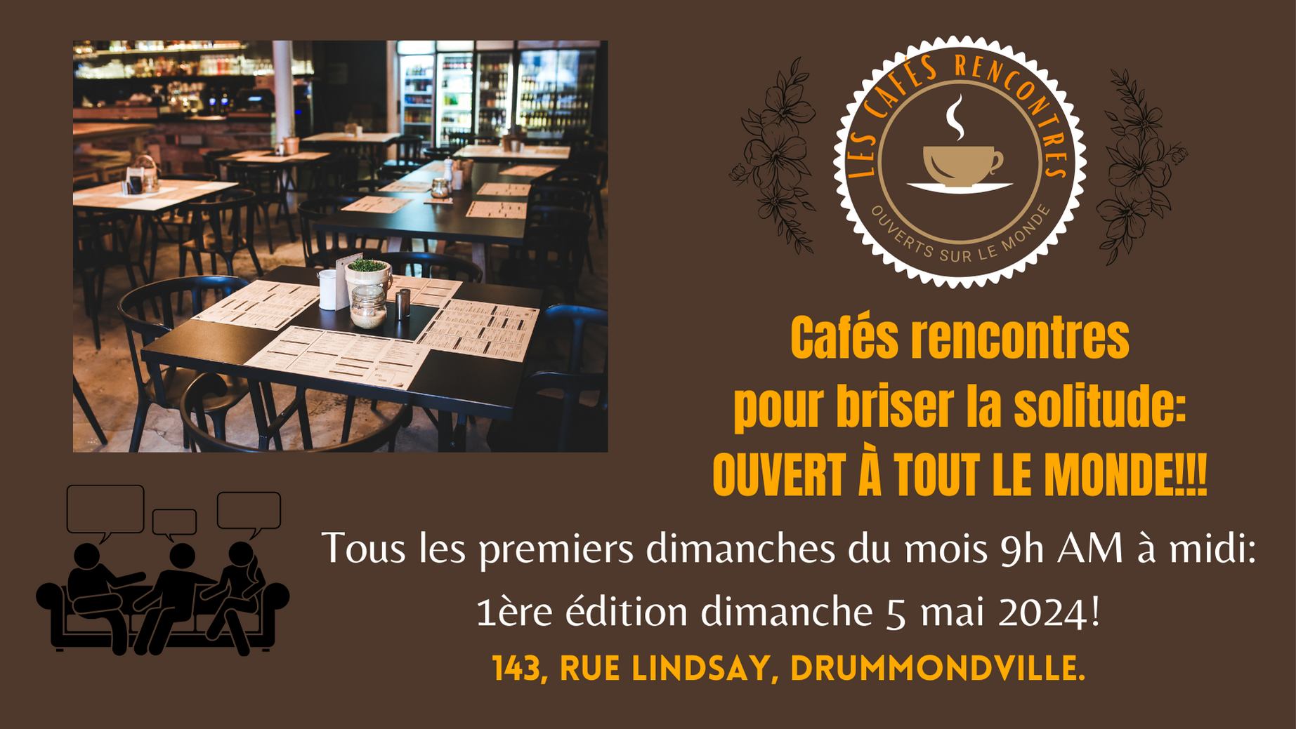 Café : pour briser la solitude