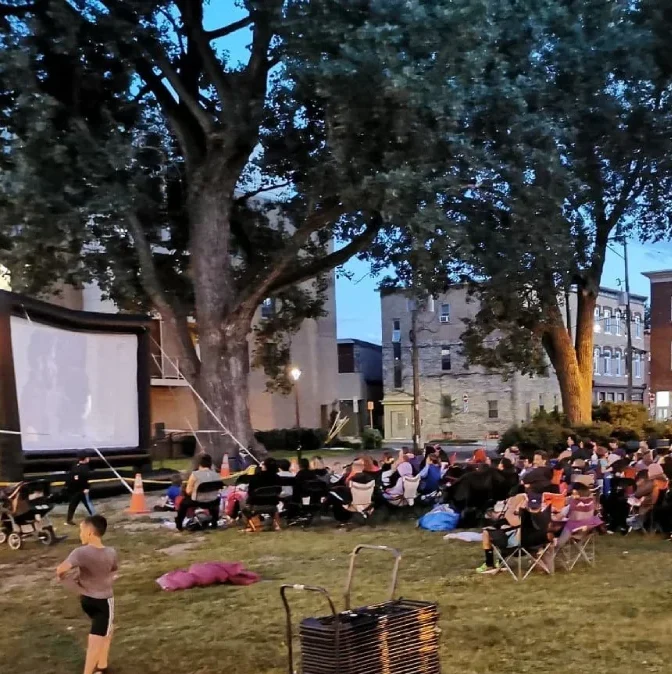 Cinéma en plein air