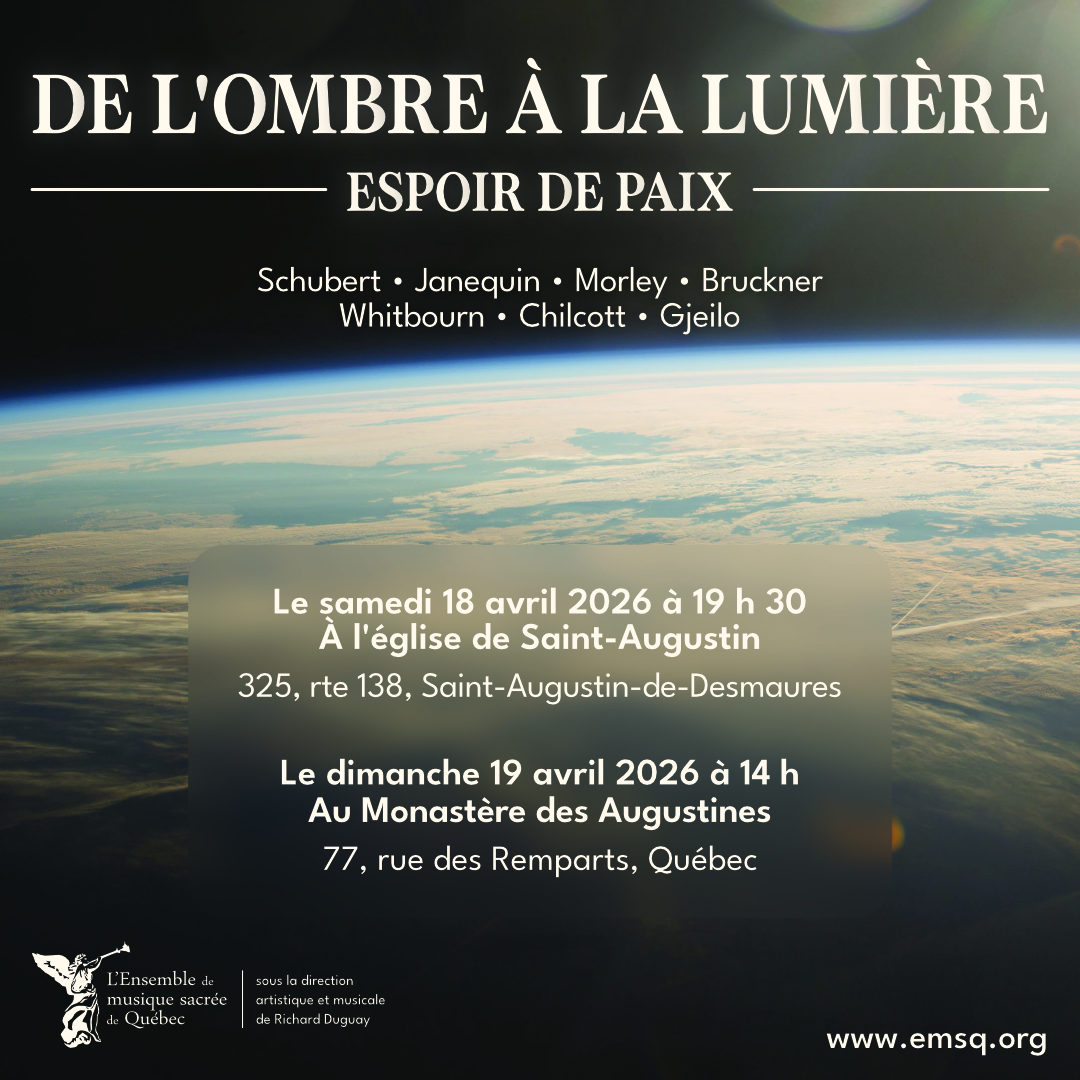 De l'Ombre à la Lumière – Espoir de paix