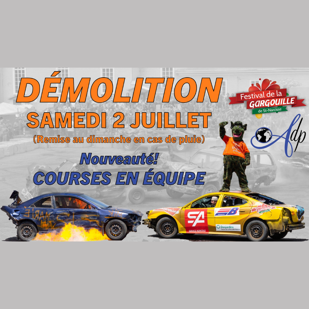 Démolition du Festival de la Gargouille