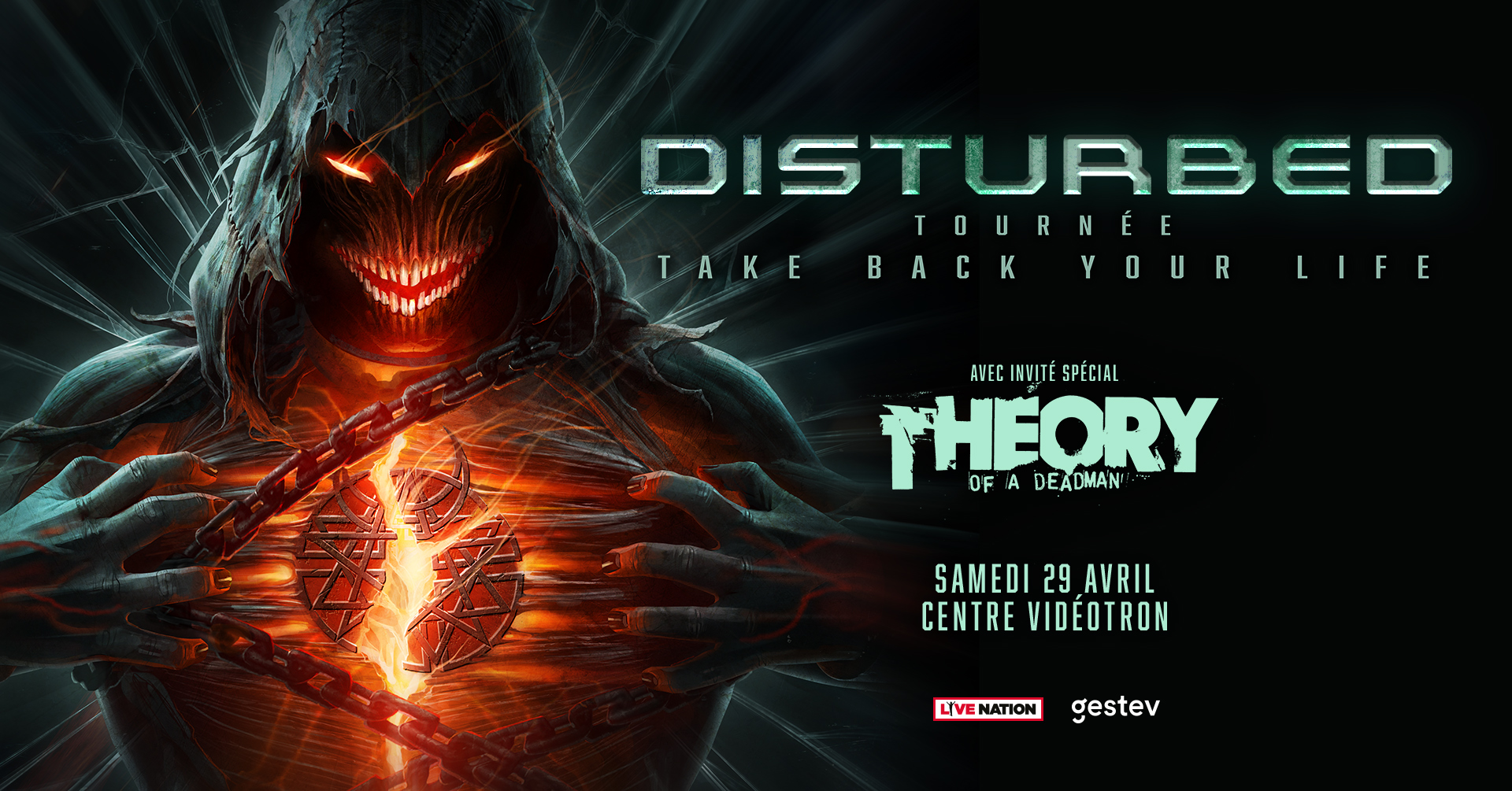 Disturbed au Centre Vidéotron