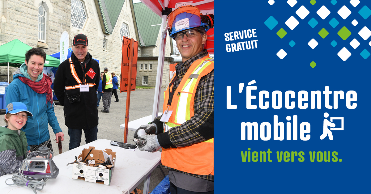 Écocentre mobile à L'Ancienne-Lorette