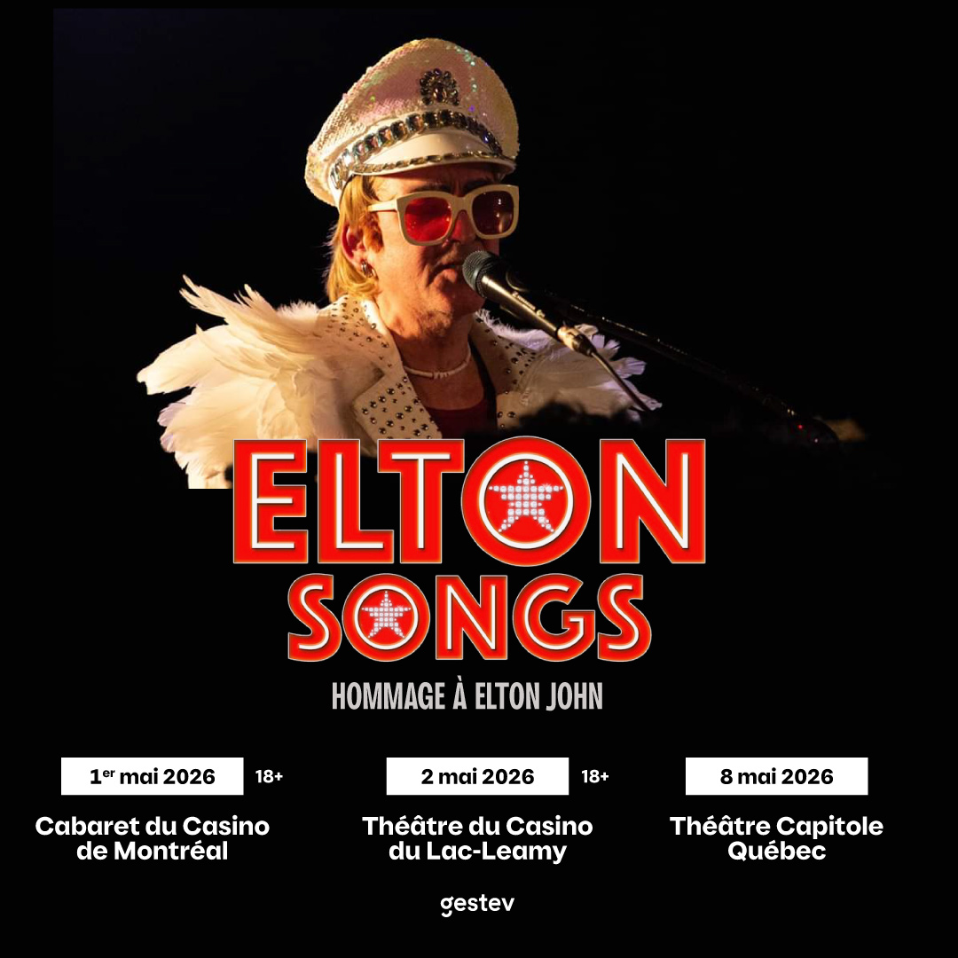 ELTON SONGS – Hommage à Elton John au Casino de Mt