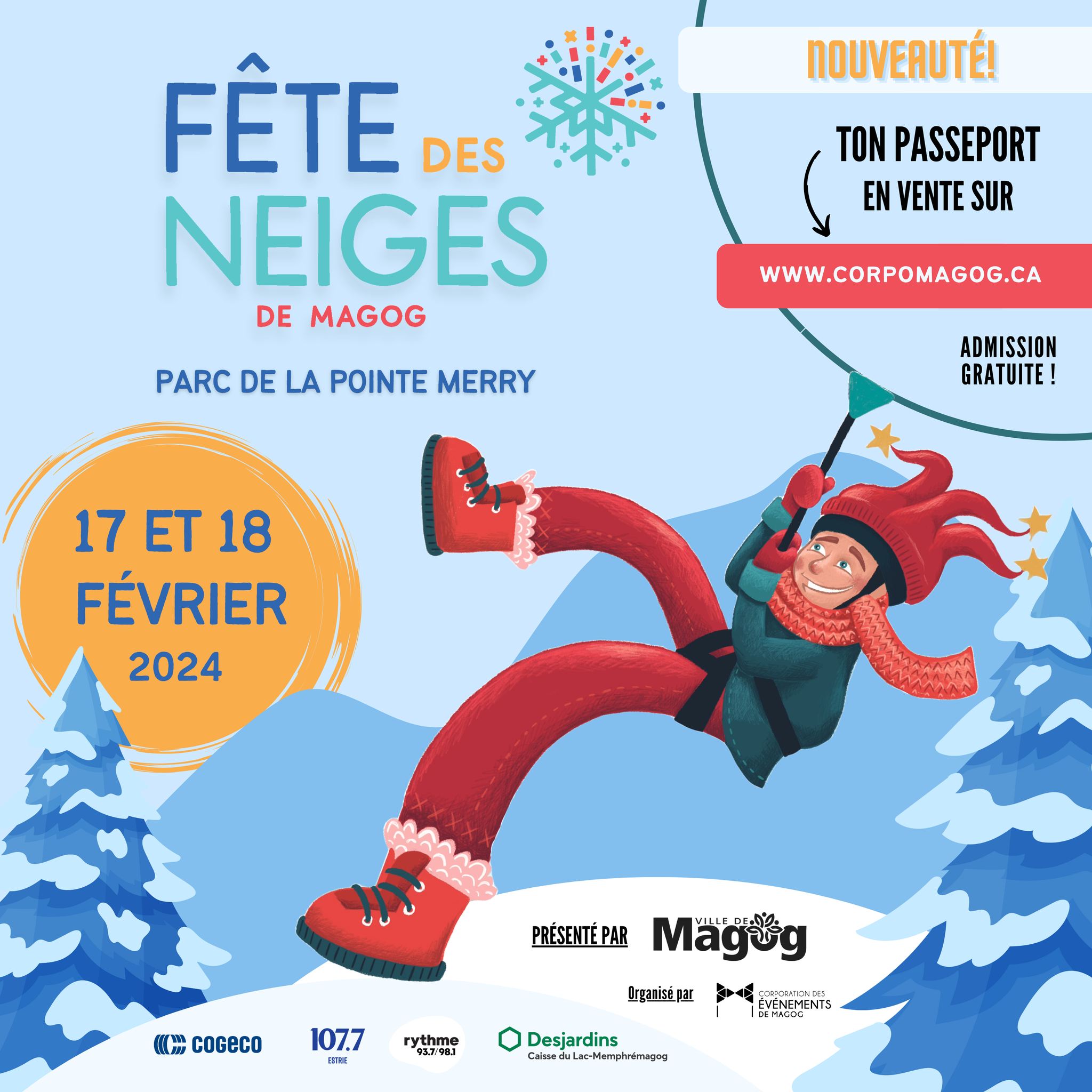 Fête des neiges de Magog 2024