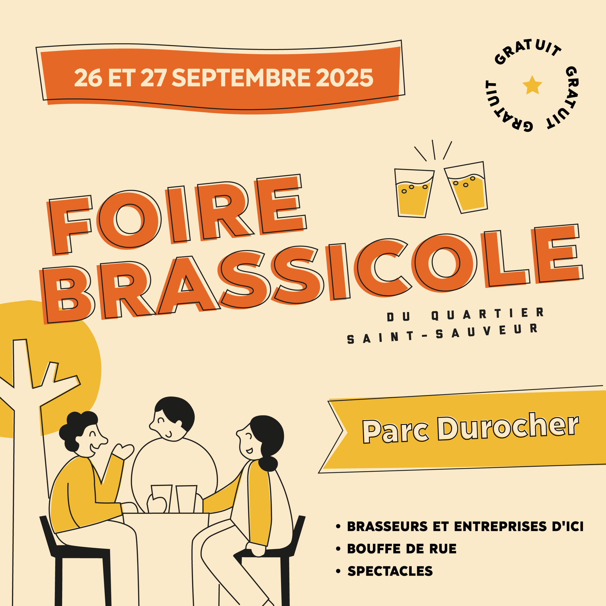 Foire brassicole du quartier Saint-Sauveur