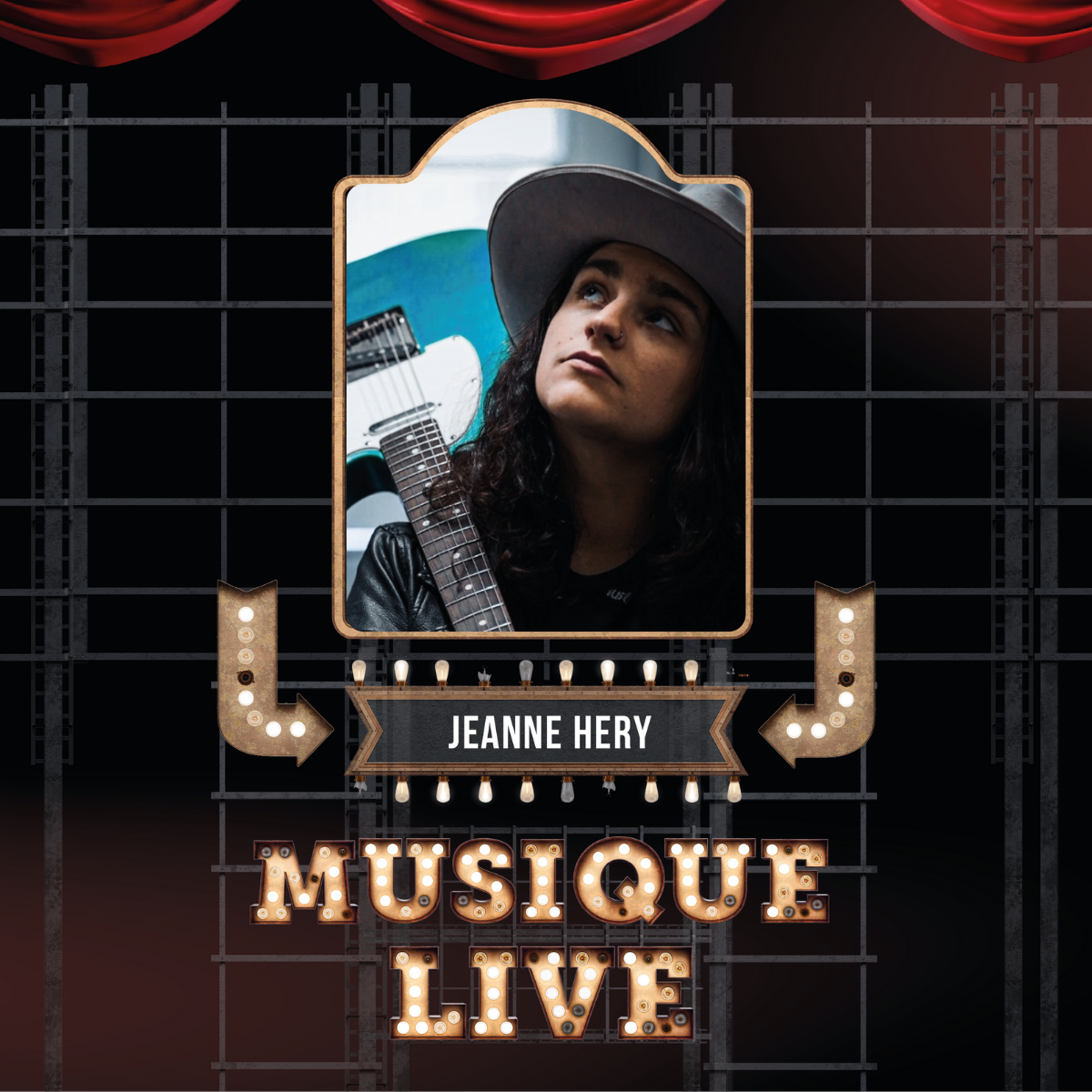 Jeanne Hery. Musique live. Folk Rock. – Taverne