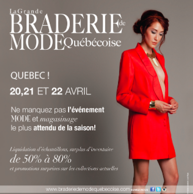 La Grande Braderie de Mode Québecoise