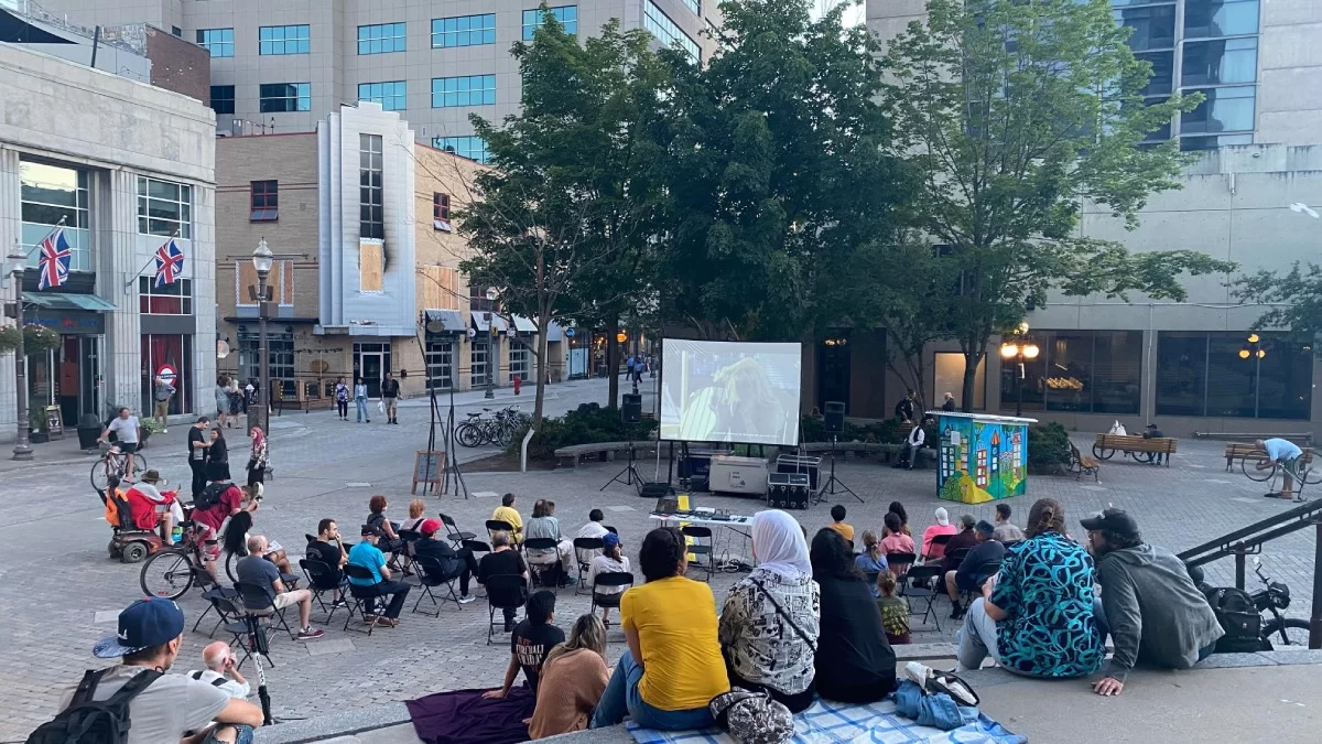 Les cinémas en plein air de St-Roch