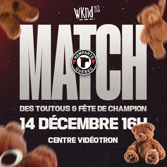 Le traditionnel match des Toutous aux Remparts