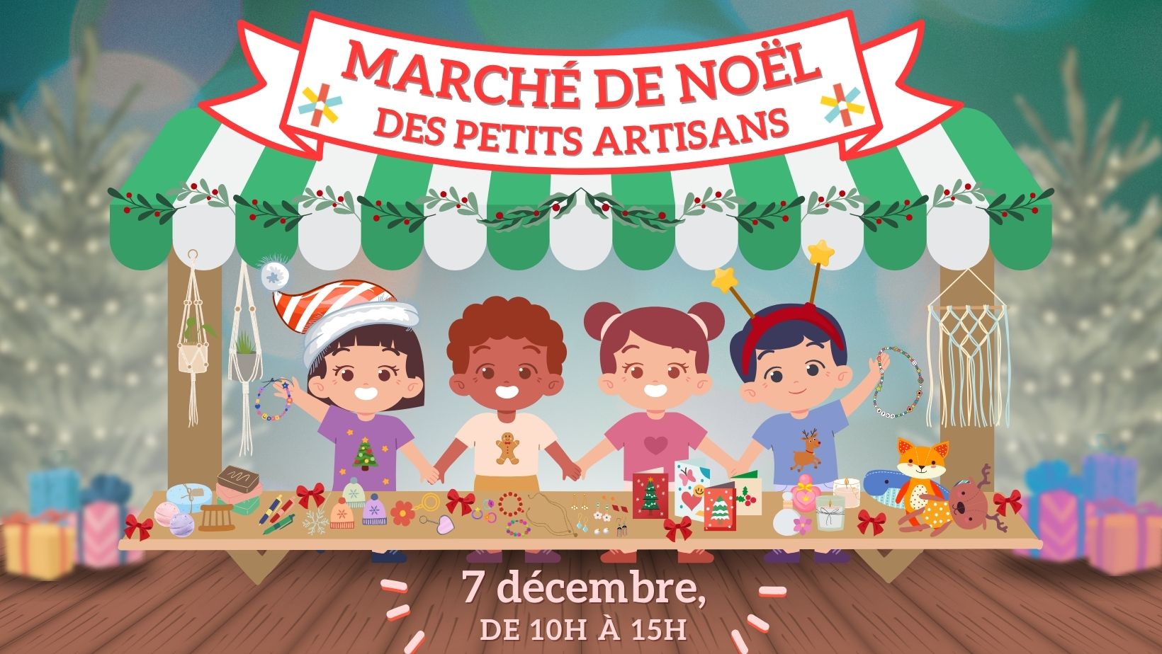 Marché de Noël des petits artisans