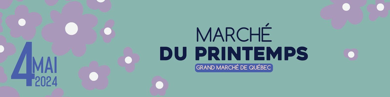 Marché du printemps – Le Collectif Artisans Ville de Québec