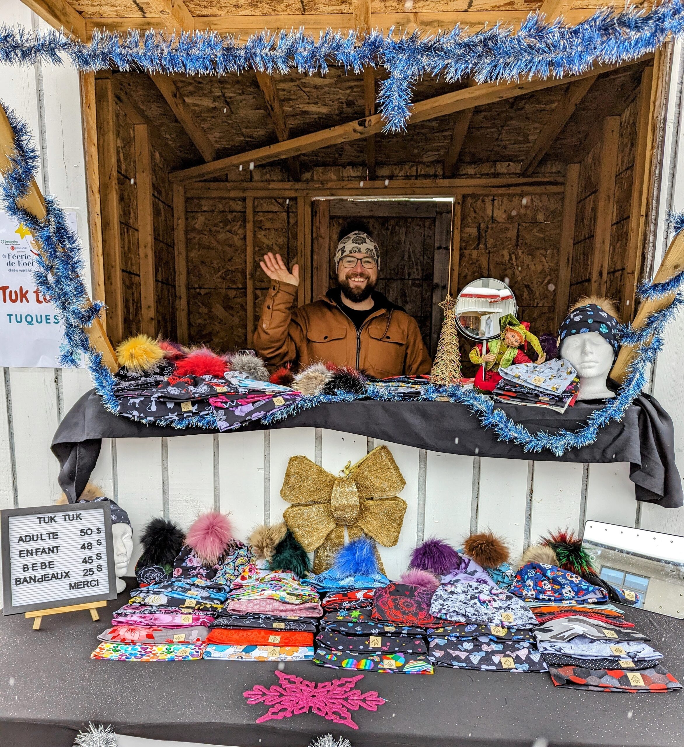 Marché La Féerie de Noël, présentée par Desjardins et Proludik