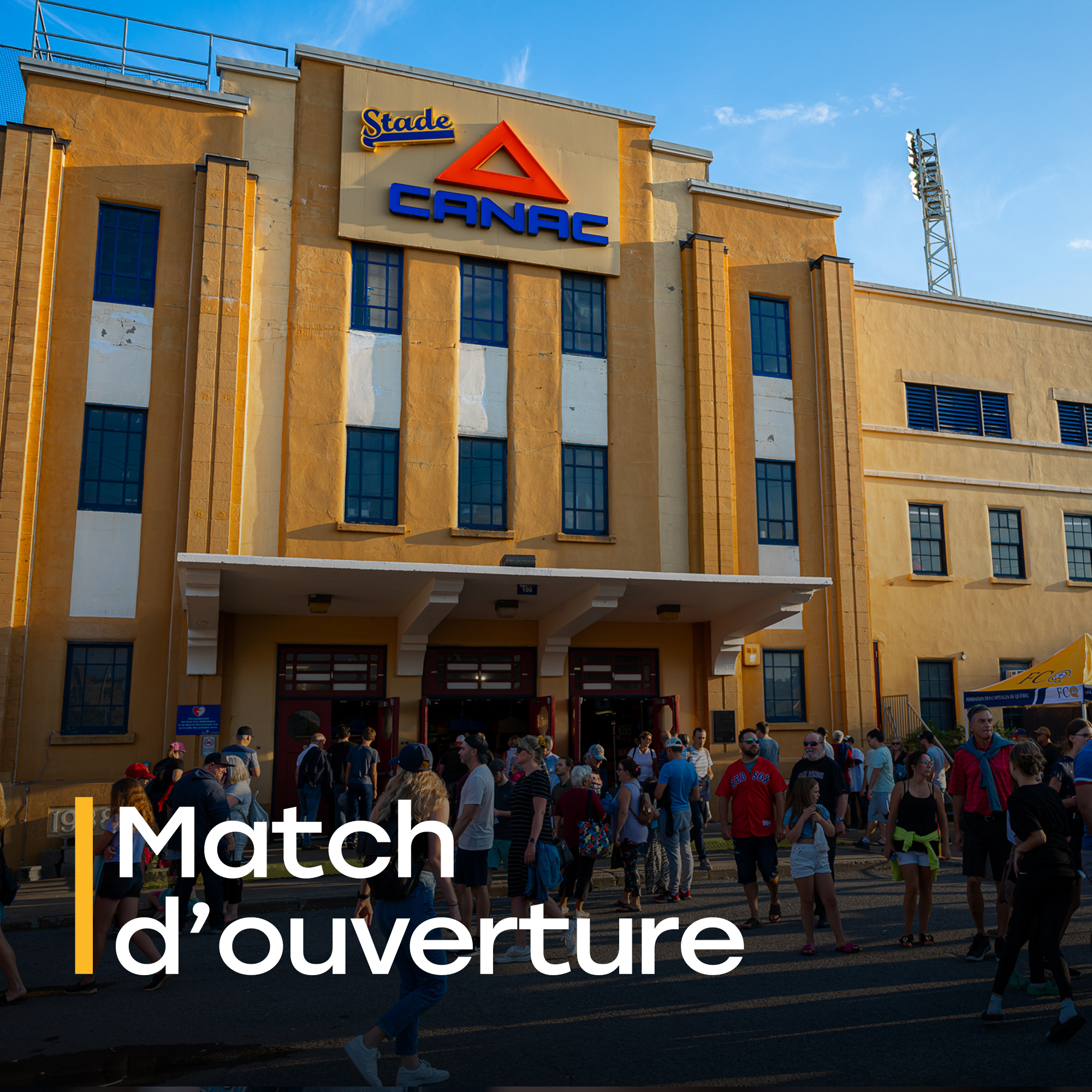 Match d’ouverture des Capitales de Québec