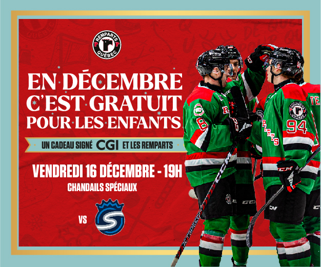MATCH FM93 – Remparts de Québec vs Saguenéens de Chicoutimi