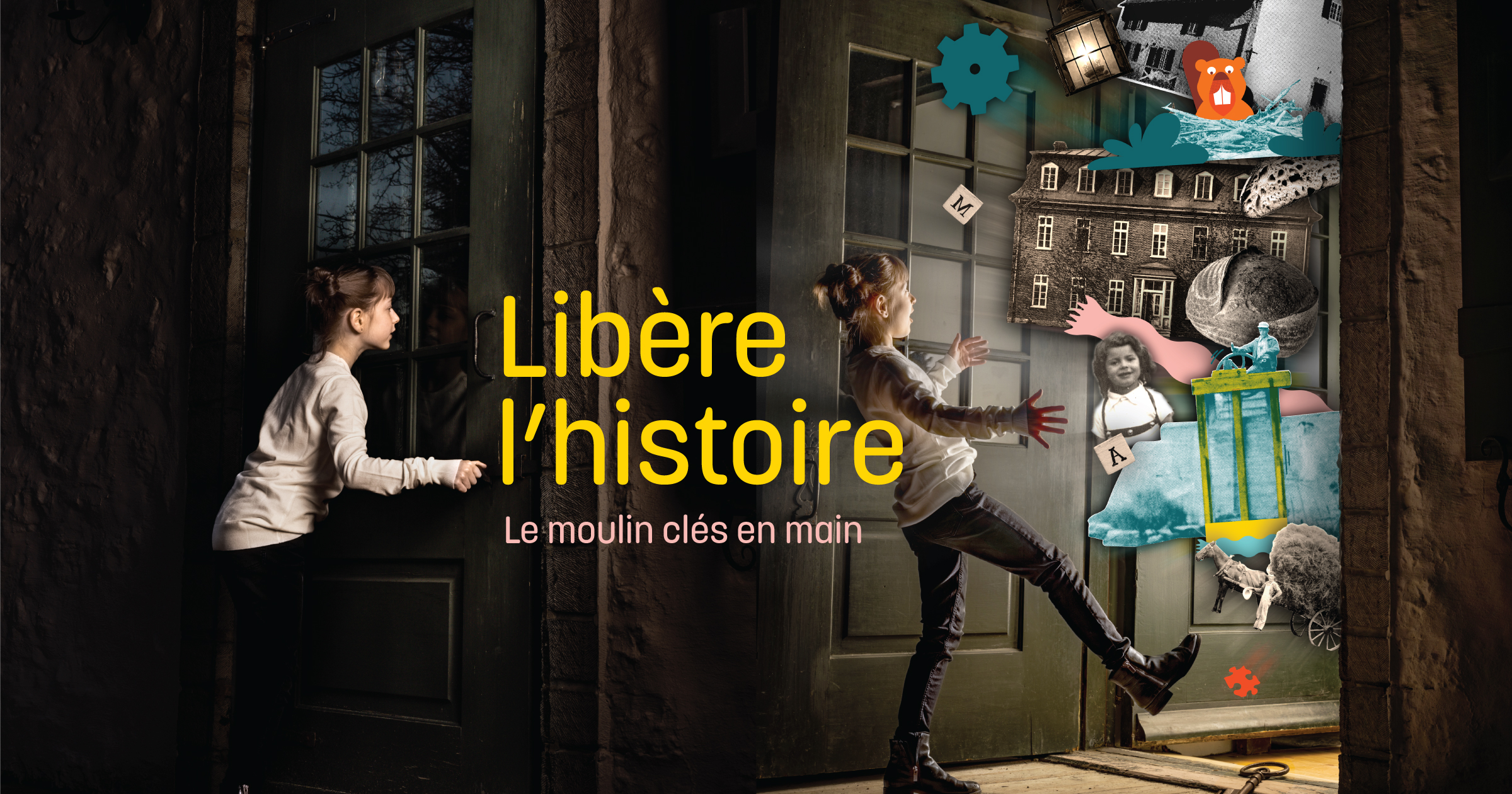 Musée d'histoire pour enfant – Le moulin clés en mains
