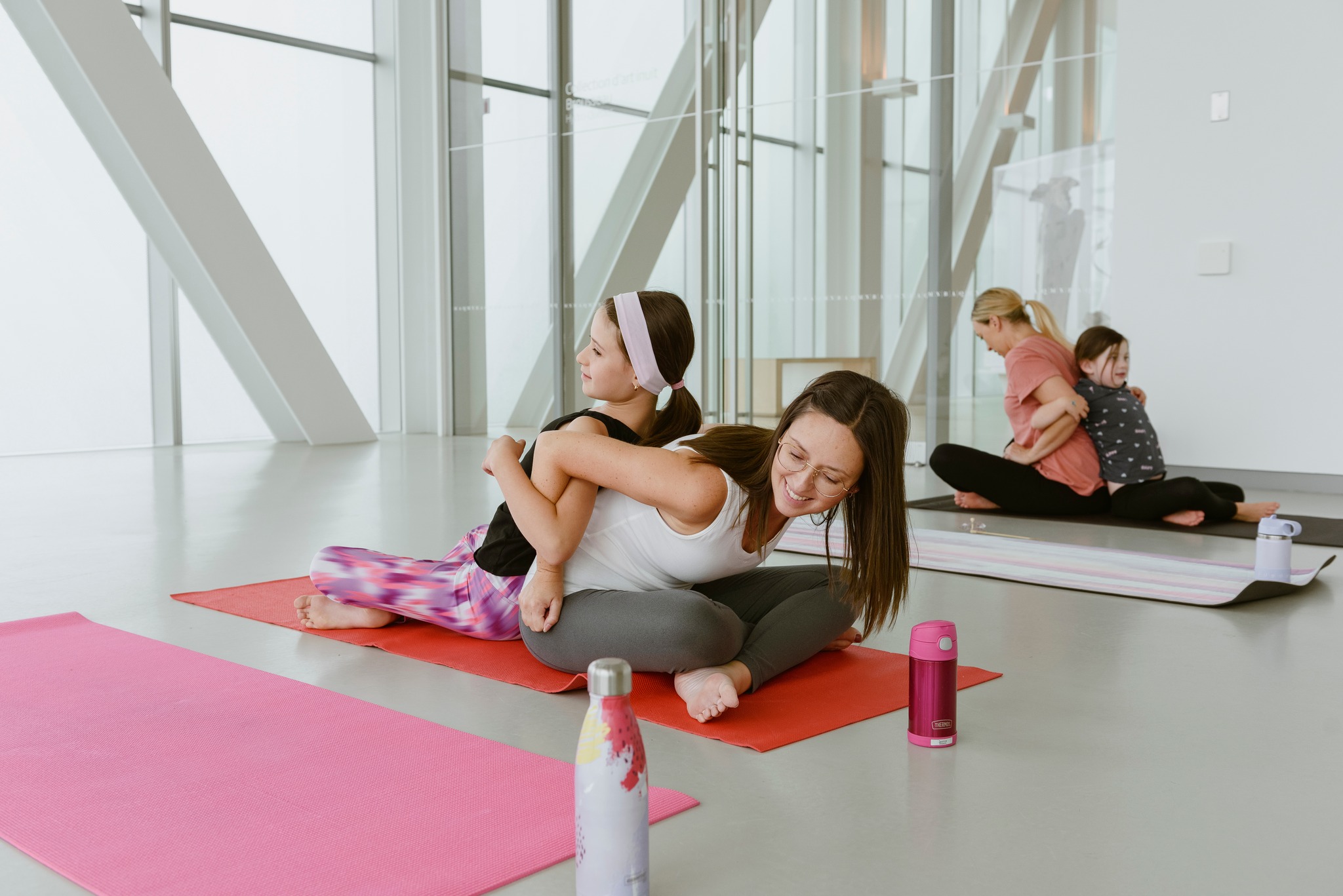 Muséo-yoga en famille