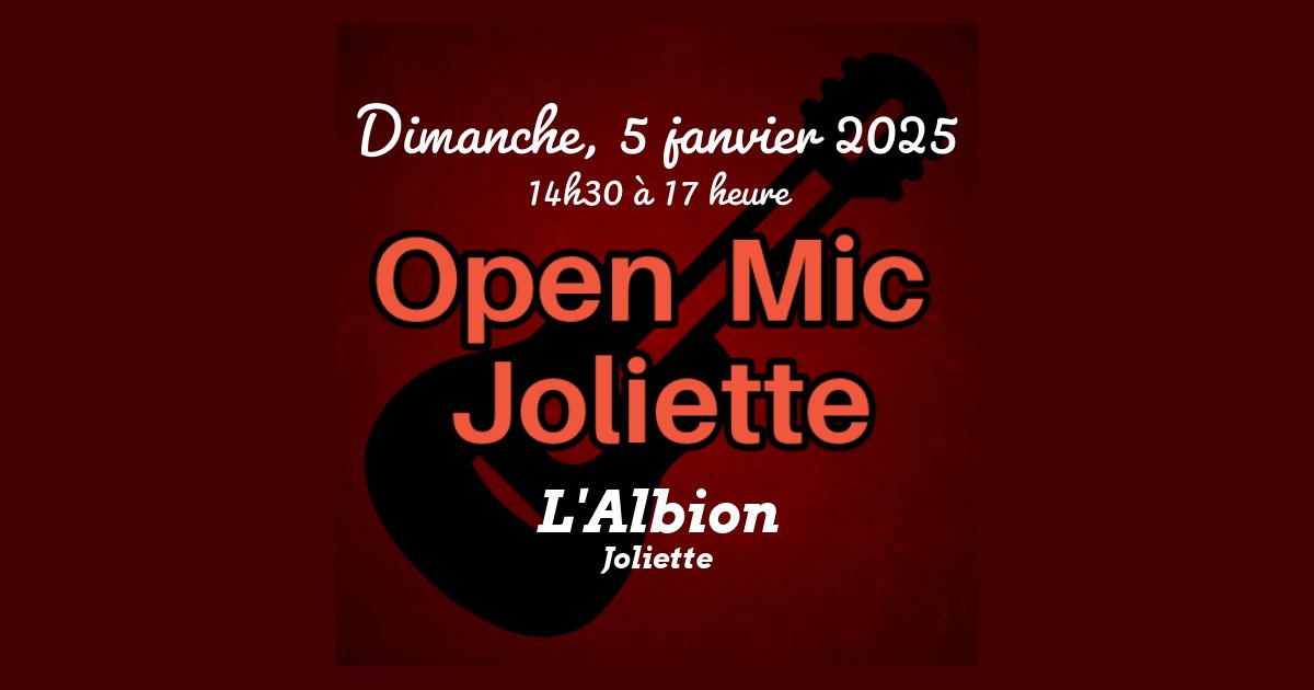 Open-Mic Joliette