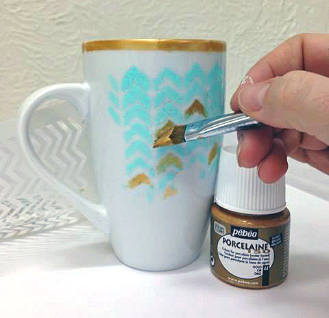 Peinture sur céramique