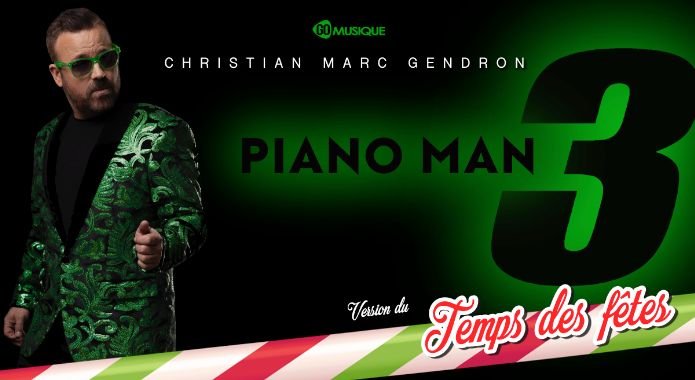 Pianoman – Version Temps des Fêtes