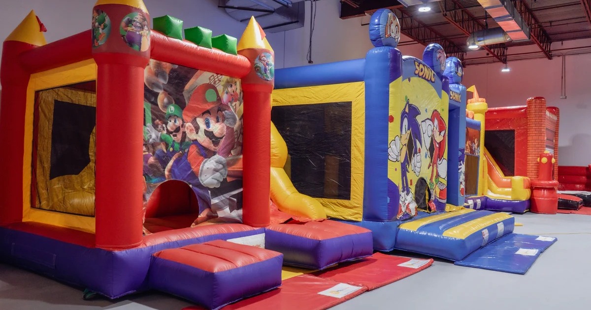 Pop-up d'amusement jeu gonflable