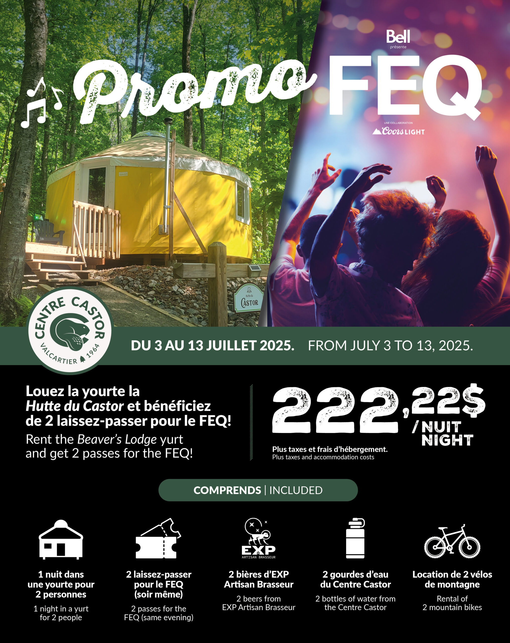 PROMO FEQ au Centre Castor