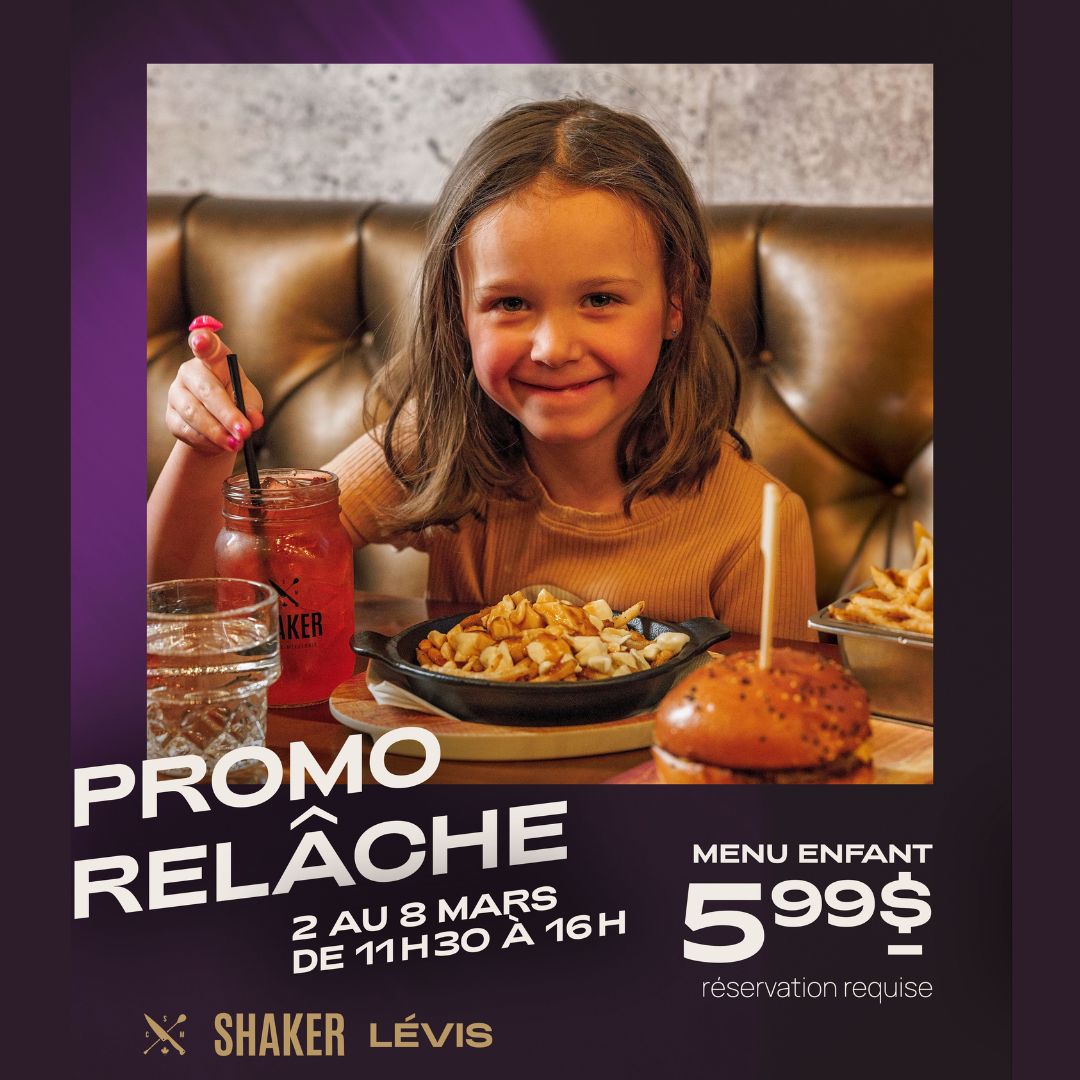 Promo relâche à 5,99$!