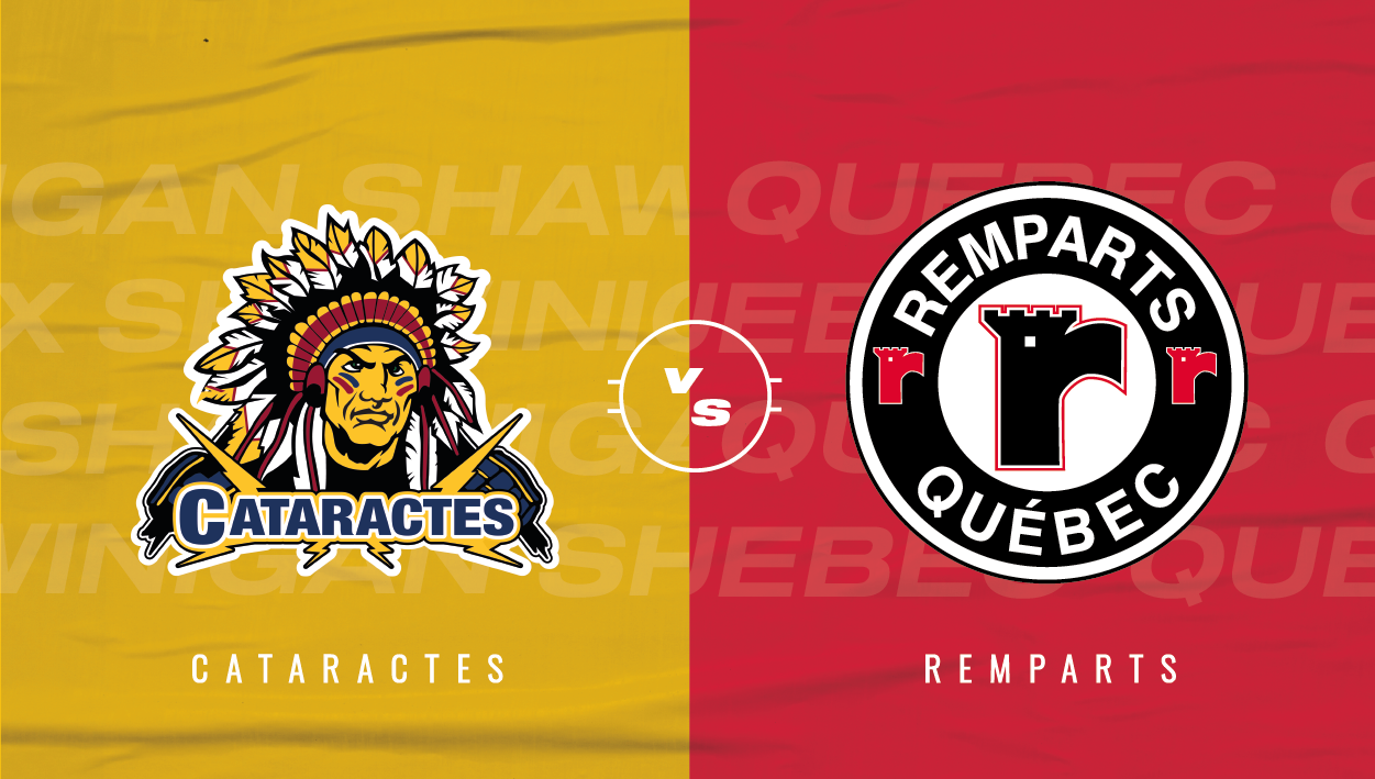 Remparts de Québec vs Cataractes de Shawinigan