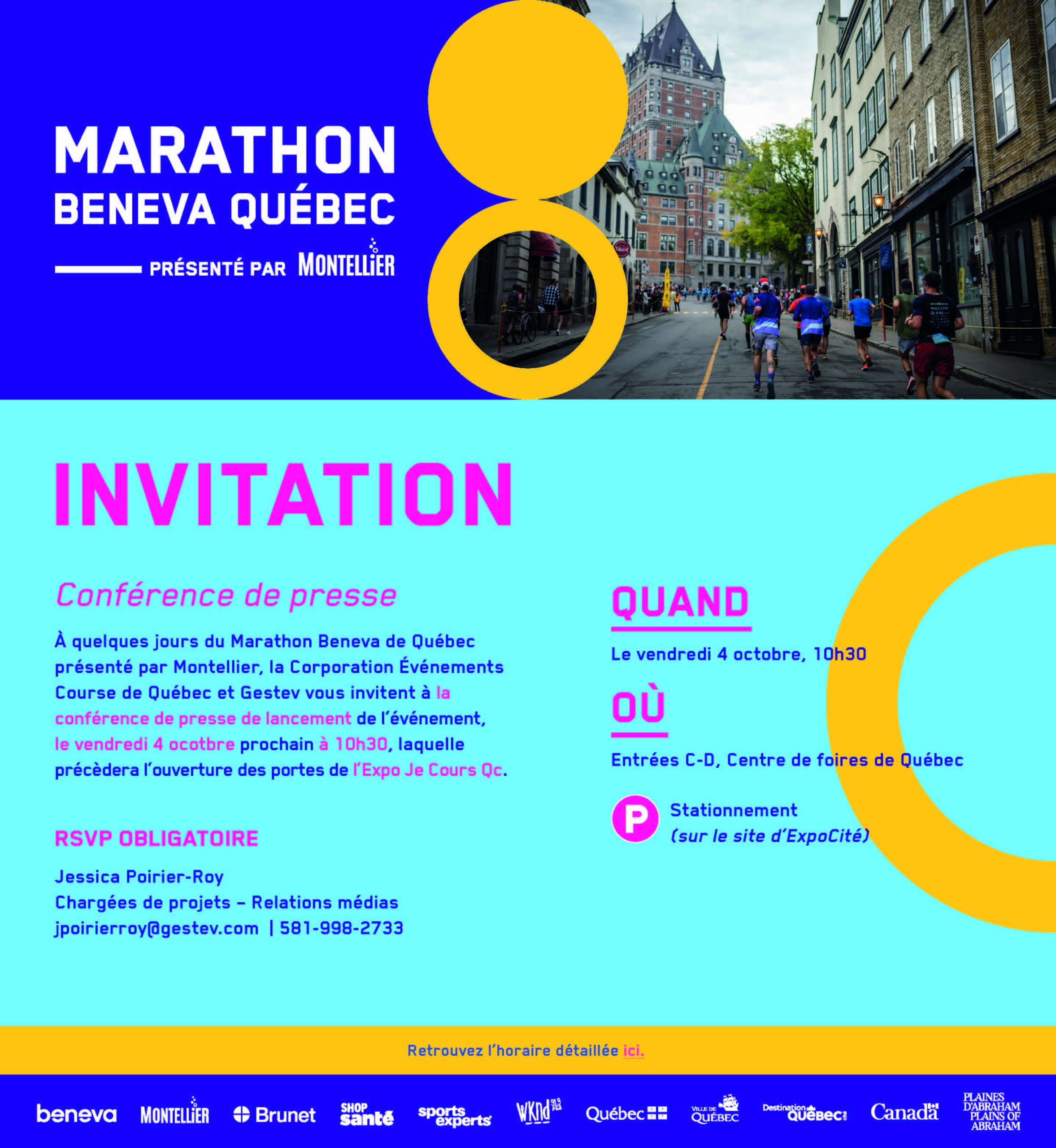Semaine Go – Marathon Beneva de Québec