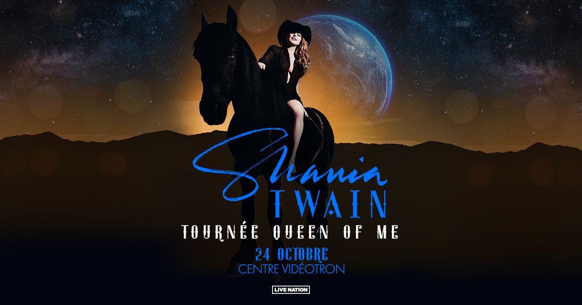 Shania Twain au Centre Vidéotron