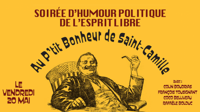 SOIRÉE D'HUMOUR POLITIQUE