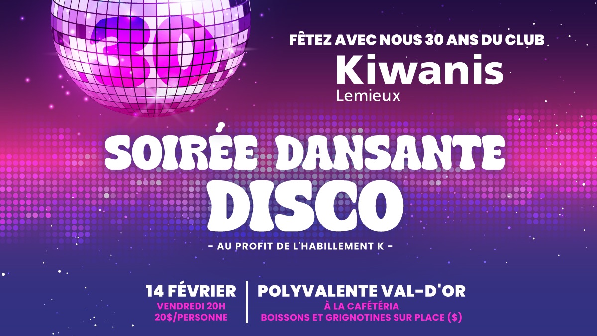 Soirée Dansante Disco