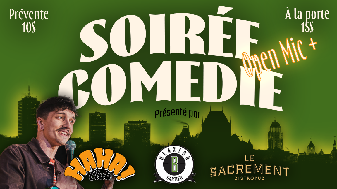 Soirées Comédie HaHa Club