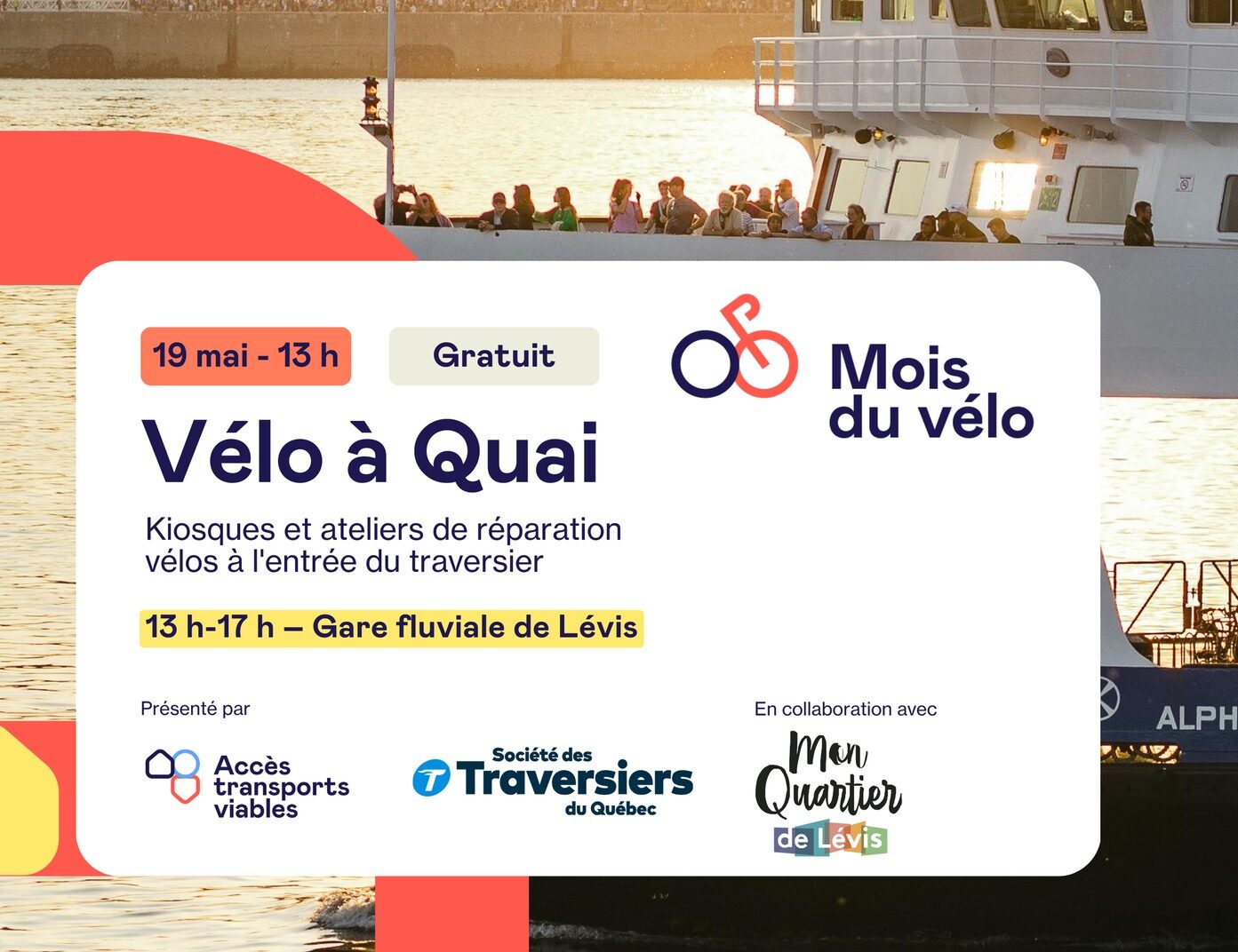 Vélo à Quai