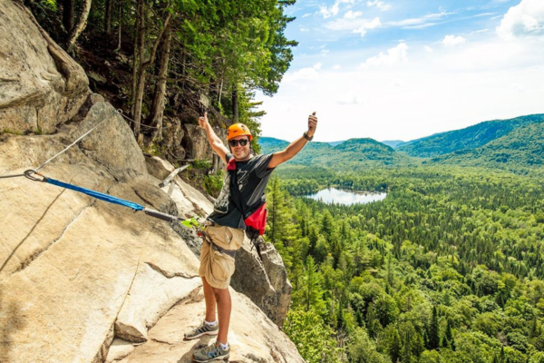 Via Ferrata à la Vallée Bras-du-Nord