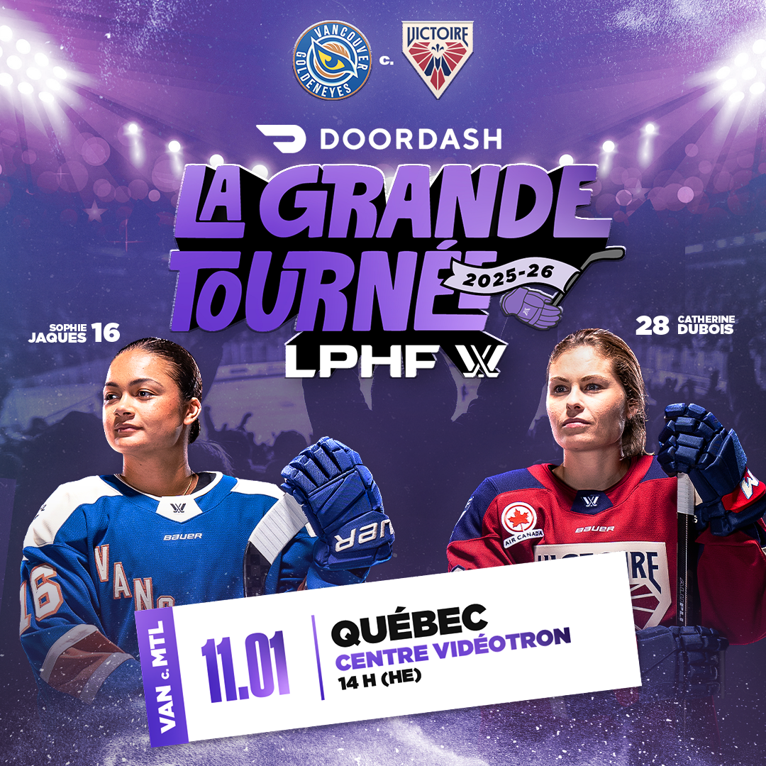 Victoire de Mtl & Goldeneyes de Van LPHF au Centre Vidéotron