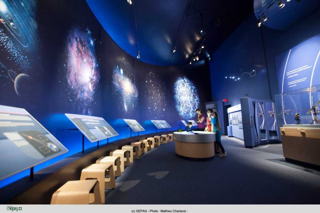 Visite de l'ASTROLab