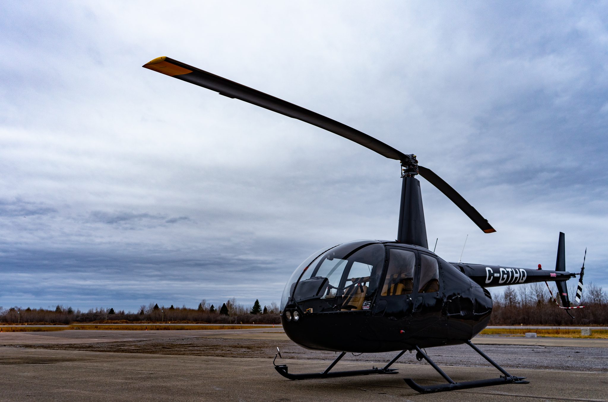 Attitude hélicoptère