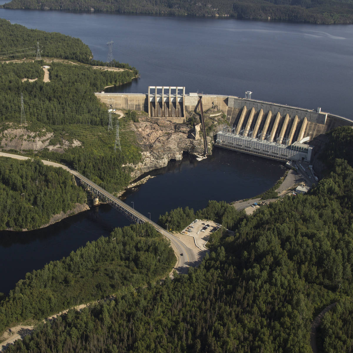 Centrale Jean-Lesage (Manic-2) (Hydro-Québec)