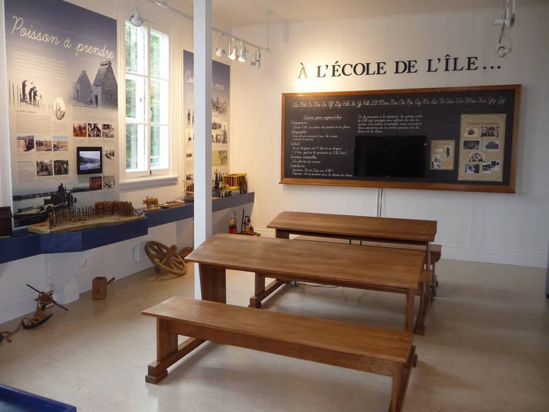Centre d’interprétation sur la vie insulaire – École Michaud