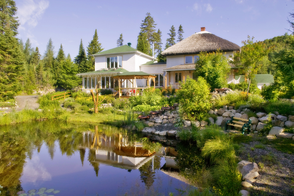 Chaumière Fleur Soleil