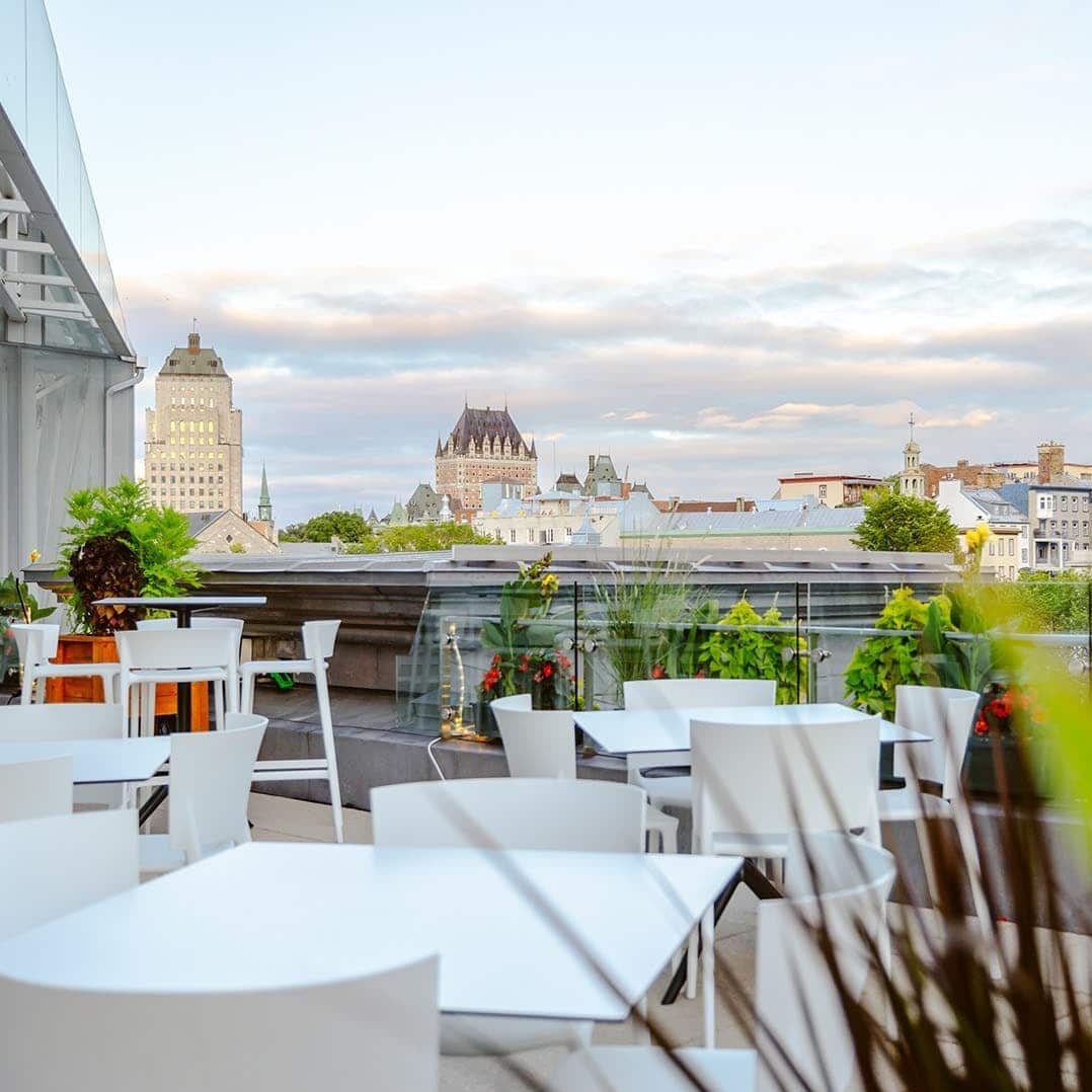 Le toit-terrasse du Diamant