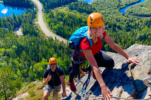 Parc d’aventure en montagne les Palissades de Charlevoix
