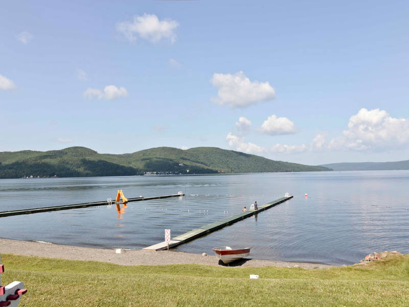 Plage municipale de Dégelis