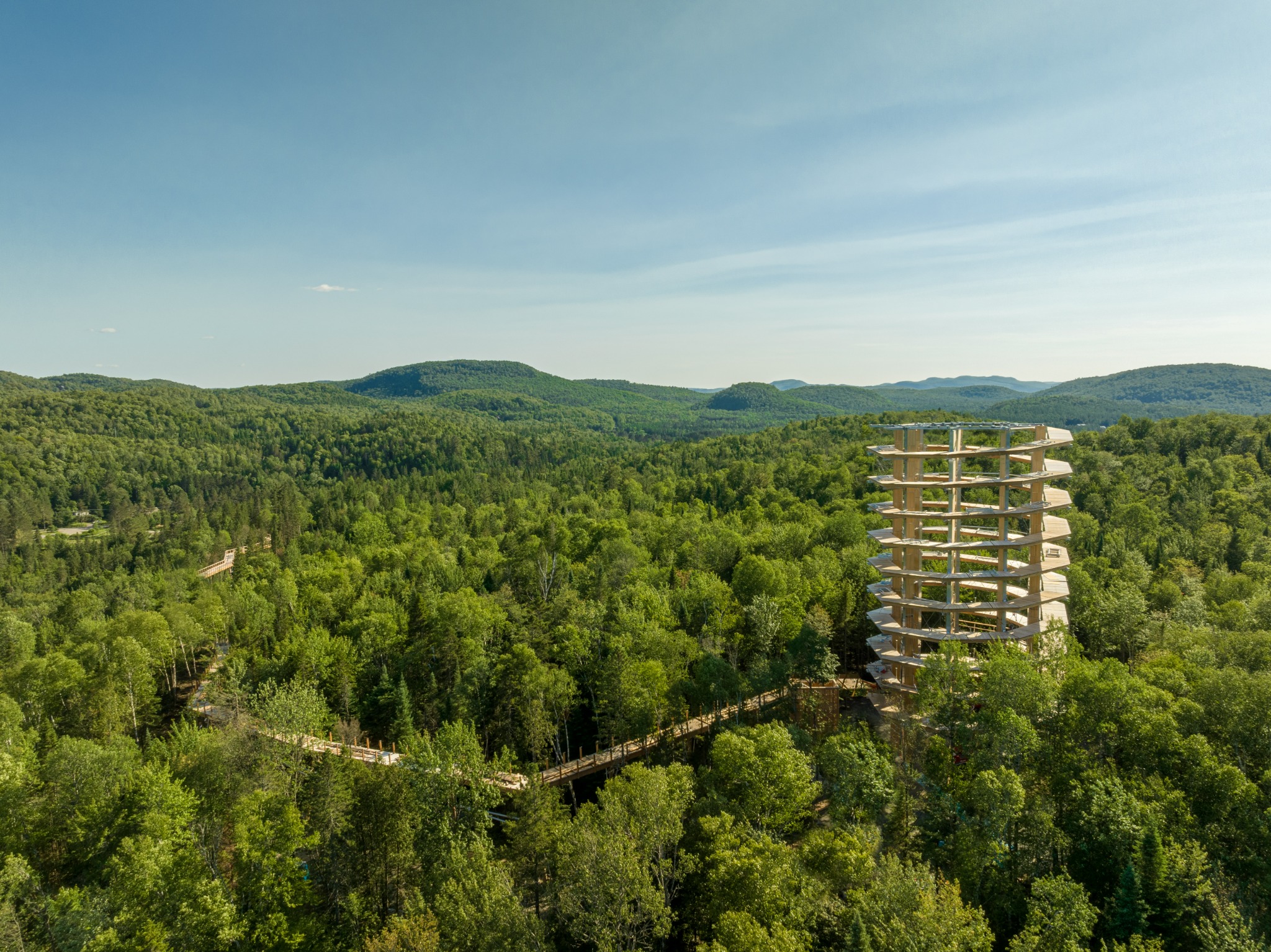Sentier des cimes Laurentides